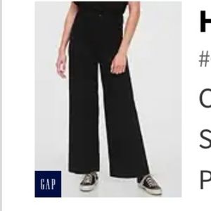 GAP Wide Leg High Rise Jeans sz 6 lk Jesse Kamm